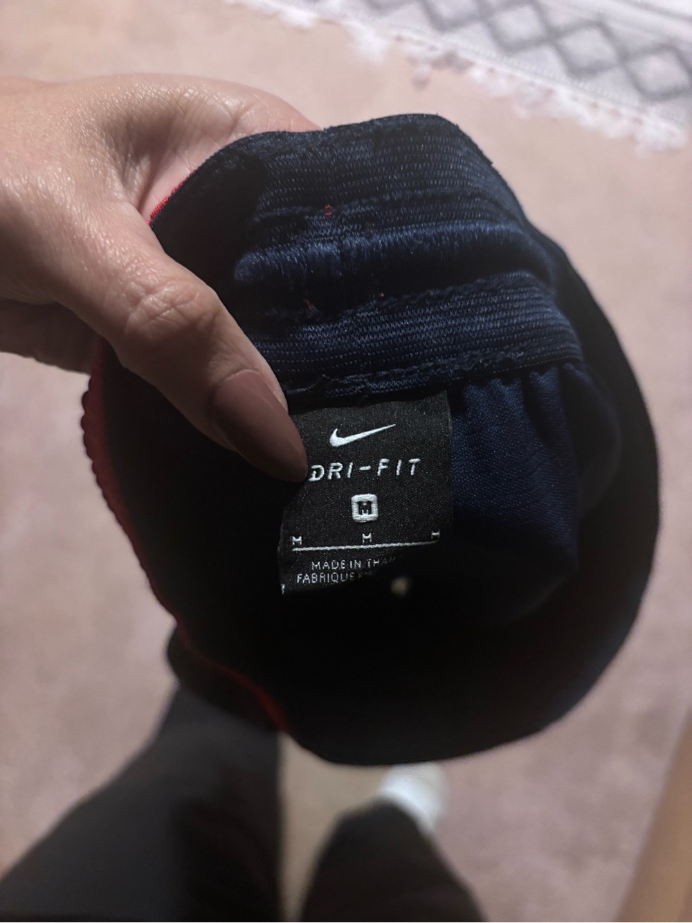 Nike Men’s Athletic Shorts — Black with Navy Accents